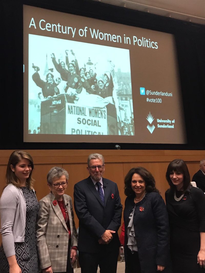 A century of women in politics