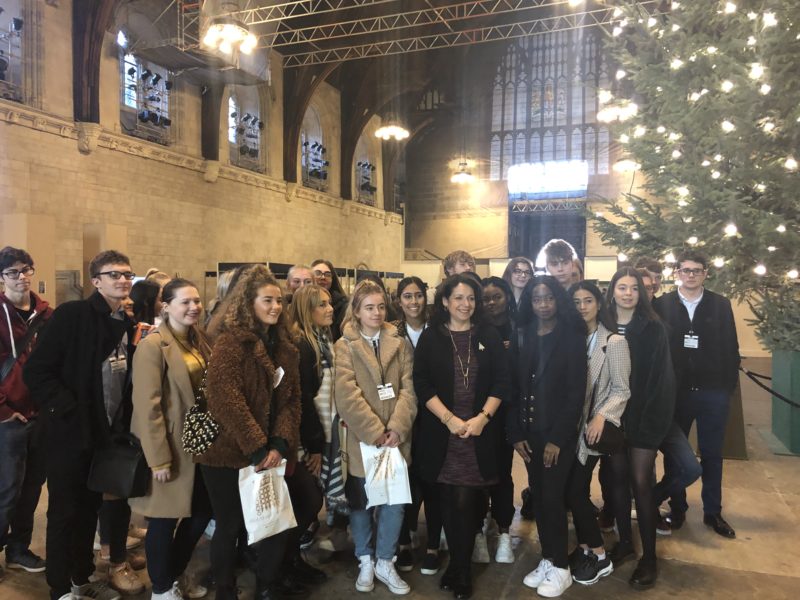 Sixth Form students visit Westminster