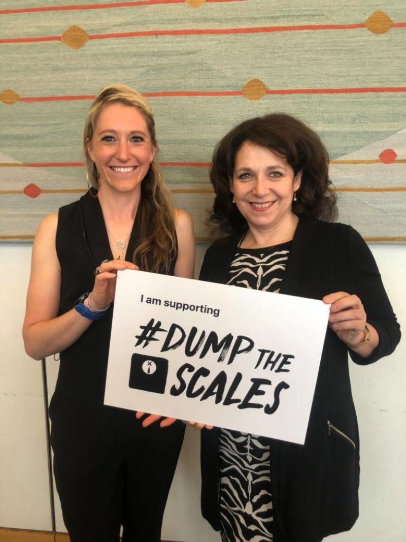 #dumpthescales campaign