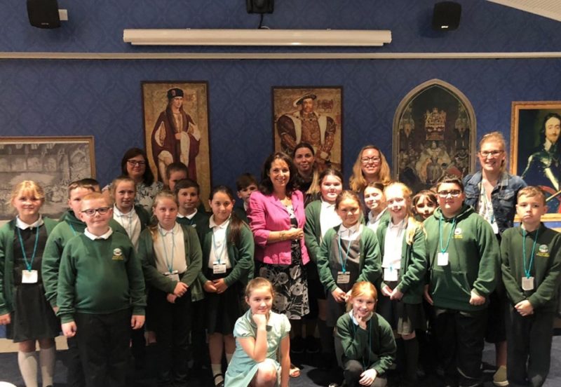 Grange Park School visits Parliament
