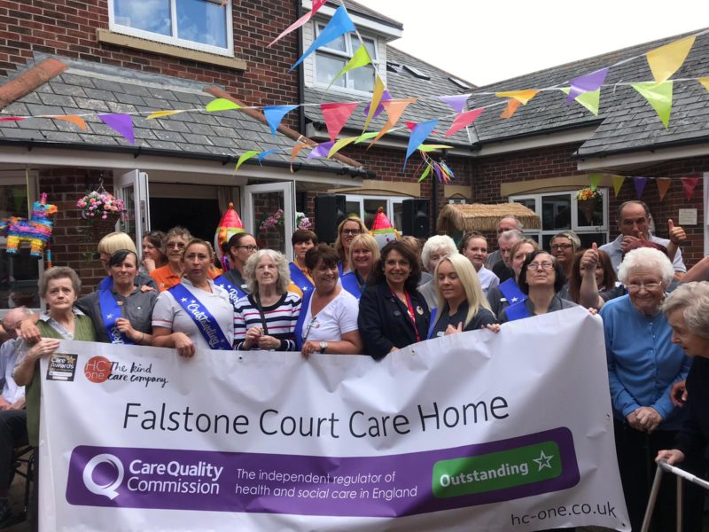 Care home rated as outstanding