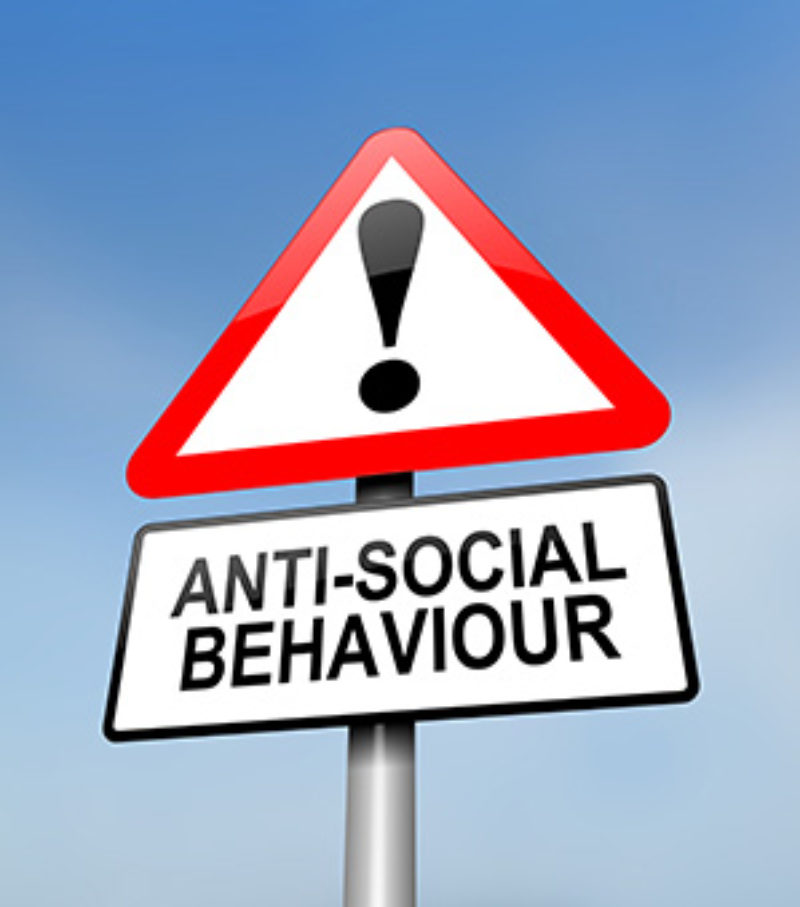 Time to stop anti-social behaviour