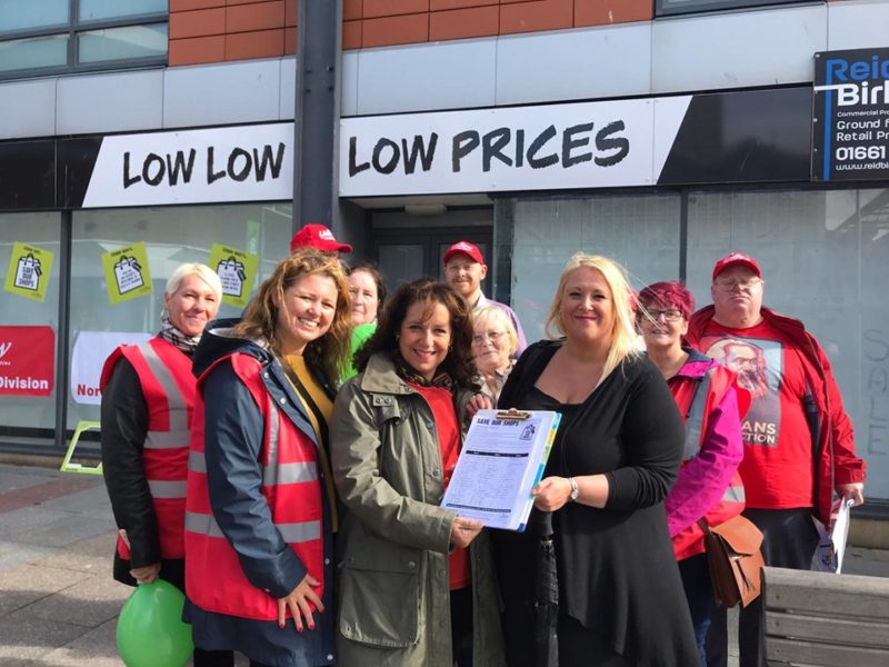 Usdaw Save Our Shops campaign